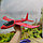 Самолет  планер из пенопласта метательный, 35 см Цвет МИКС, фото 2