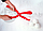 Игрушка для снега Снежколеп (снеголеп),  диаметр шара 6 см, дл. 26 см  Оранжевый, фото 4