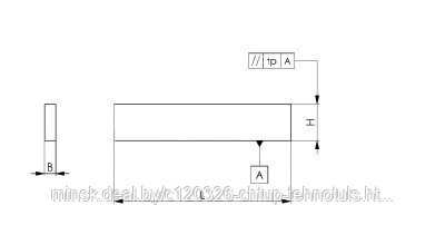 Пара параллельных подкладок, стандарт, длина 100 мм № 6348PS - фото 2 - id-p22638995
