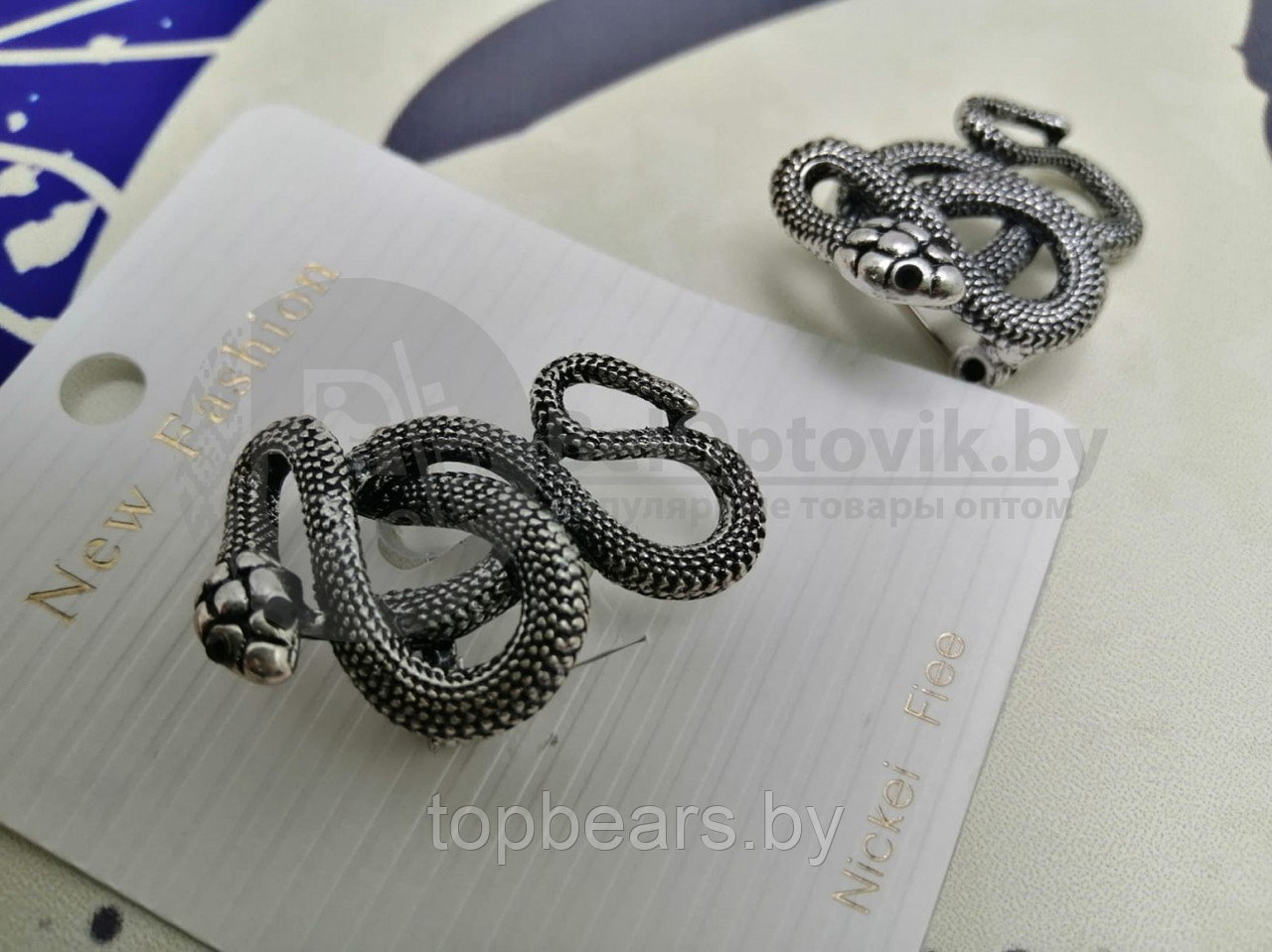 Брошь Змея Fashion Gewellery - фото 5 - id-p179743935