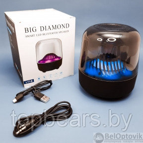 Беспроводная портативная акустическая колонка Bluetooth  Big Diamond  Черная, фото 1