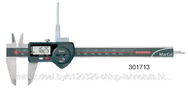 ШТАНГЕНЦИРКУЛЬ С ЦИФРОВЫМ ИНДИКАТОРОМ ПОВЫШ. ТОЧНОСТИ MAHR 16 ER выходом данных
