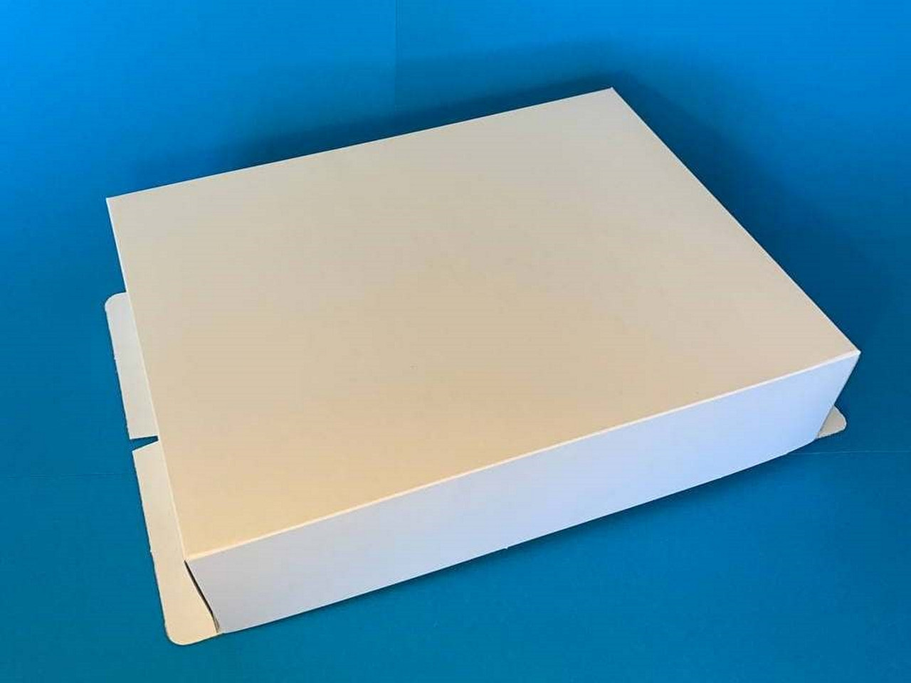 Коробка для пирожных 400х320х100 мм картон - фото 2 - id-p179751041
