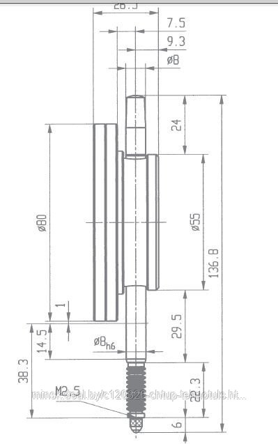 Индикатор GM 80 S - фото 2 - id-p22639252