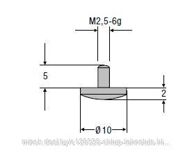 Измерительные вставки для циферблатных индикаторов 0710 - фото 2 - id-p22639212