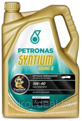 Моторное масло Petronas Syntium 3000 E 5W40 / 18055019 - фото 1 - id-p139431546
