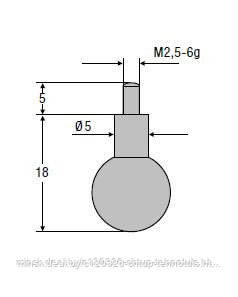 Измерительные вставки для циферблатных индикаторов 0710 - фото 3 - id-p22639213