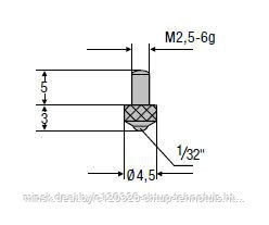 Измерительные вставки для циферблатных индикаторов 0710 - фото 8 - id-p22639213