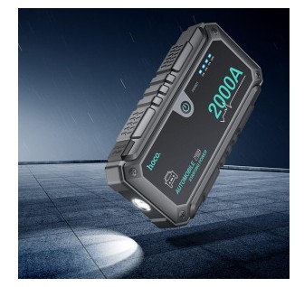 Пуско-зарядное портативное устройство HOCO PWR01 (16000mA) - фото 7 - id-p174069948