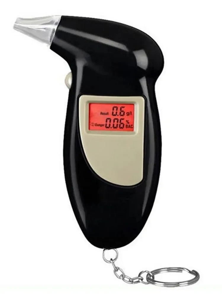 Персональный портативный цифровой алкотестер с подсветкой Digital Breath Alcohol Tester - фото 4 - id-p179781349