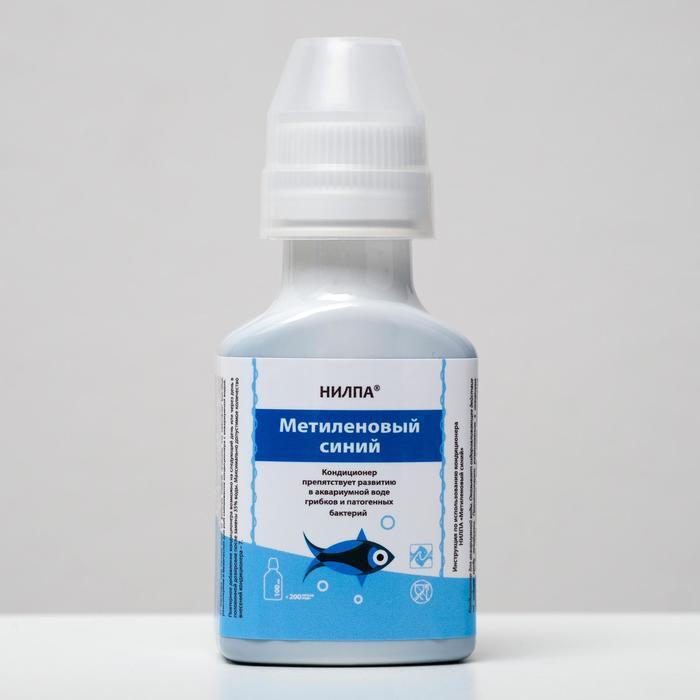 Кондиционер "Метиленовый синий" против грибков, бактерий, ихтиофтириоза, 100 мл - фото 1 - id-p179673880