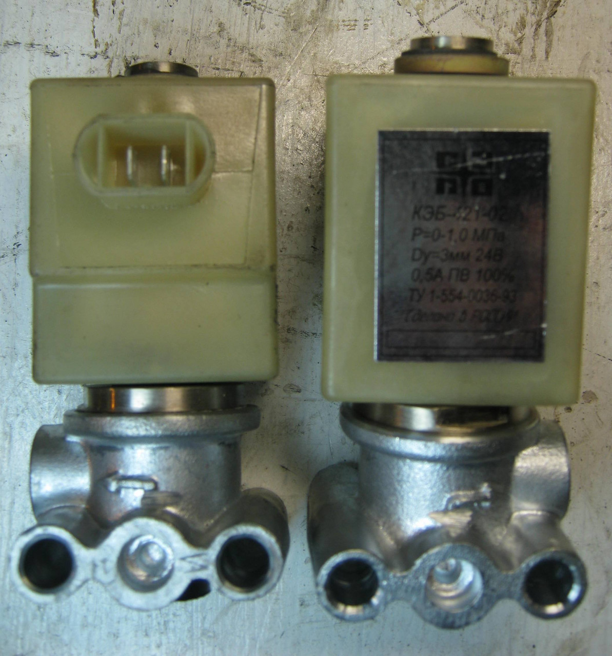 КЭБ 421-02 Клапан электромагнитный (КЭМ 24-06) - фото 1 - id-p2230736