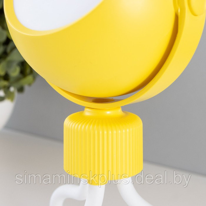Настольная лампа "Октопус" LED 2Вт USB АКБ желтый 6х6х20,5 см - фото 9 - id-p179787890