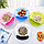 Двойная тарелка для снеков (семечек) и подставка для телефона (3 в 1) Creative  Fashionable Fruit Platter, фото 5