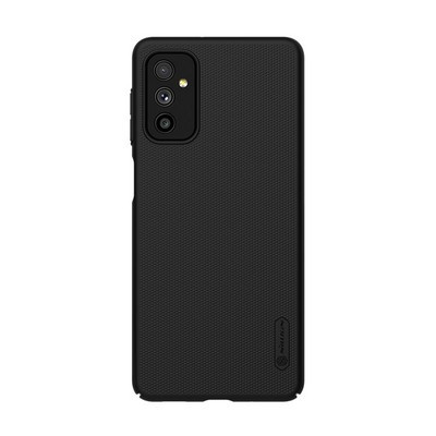 Пластиковый чехол с подставкой Nillkin Super Frosted Shield Черный для Samsung Galaxy M52 - фото 1 - id-p179801300