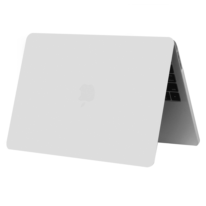 Чехол пластиковый матовый Matte Shell прозрачный для Apple MacBook Air 13 - фото 4 - id-p179800654