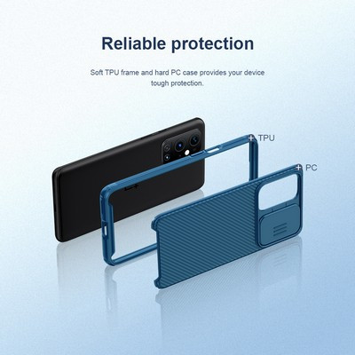 Чехол-накладка Nillkin CamShield Pro Черная для OnePlus 9 Pro - фото 3 - id-p179801277