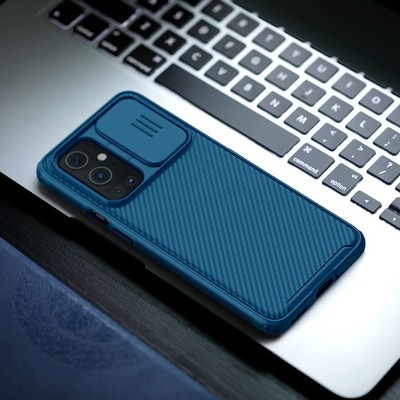 Чехол-накладка Nillkin CamShield Pro Синяя для OnePlus 9 Pro - фото 4 - id-p179801278