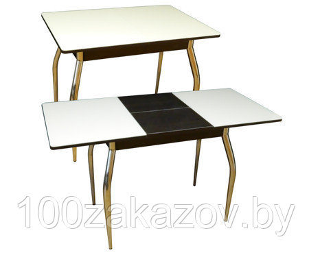 Стол кухонный раскладной М35 "Алиот" с фотопечатью 900*600*750 - фото 2 - id-p22648037