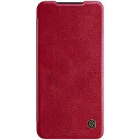 Кожаный чехол Nillkin Qin Leather Case Красный для Samsung Galaxy S21 FE