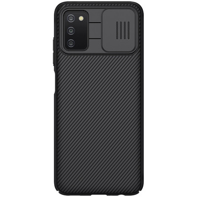 Чехол-накладка Nillkin CamShield Черная для Samsung Galaxy A03s - фото 1 - id-p179801339