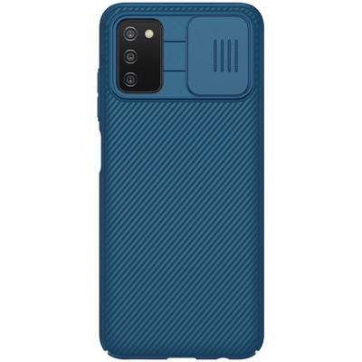 Чехол-накладка Nillkin CamShield Синяя для Samsung Galaxy A03s - фото 1 - id-p179801340