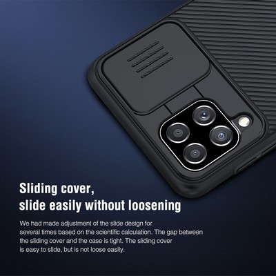 Чехол-накладка Nillkin CamShield Черная для Samsung Galaxy M32 - фото 6 - id-p179801293