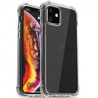 Противоударный чехол Ipaky Crystal Bumper Case прозрачный для Apple iPhone 11