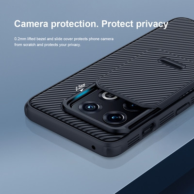 Чехол-накладка Nillkin CamShield Pro Черная для OnePlus 10 Pro - фото 3 - id-p179801353