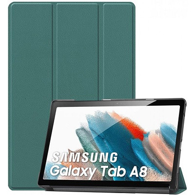 Полиуретановый чехол JFK Smart Case зеленый для Samsung Galaxy Tab A8 - фото 1 - id-p179801375