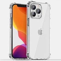 Противоударный чехол Ipaky Crystal Bumper Case прозрачный для Apple iPhone 13 Pro