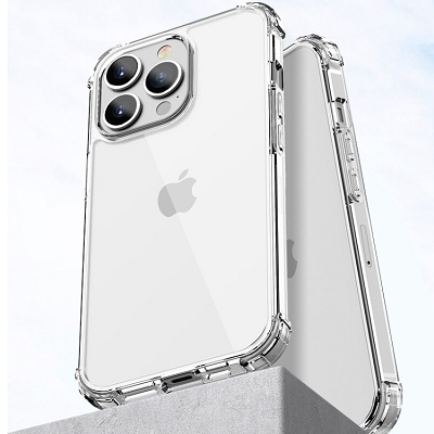 Противоударный чехол Ipaky Crystal Bumper Case прозрачный для Apple iPhone 13 Pro - фото 6 - id-p169645914