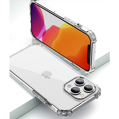 Противоударный чехол Ipaky Crystal Bumper Case прозрачный для Apple iPhone 13 Pro - фото 9 - id-p169645914