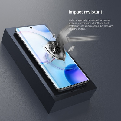 Комплект защитных пленок (2 шт) NILLKIN Impact Resistant Curved Film для Huawei Honor 50/ Nova 9 - фото 5 - id-p179801437