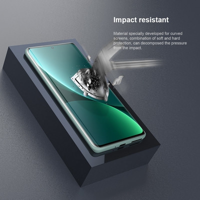 Комплект защитных пленок (2 шт) NILLKIN Impact Resistant Curved Film для Xiaomi 12 Pro - фото 5 - id-p179801439