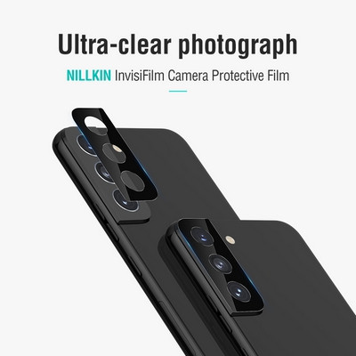 Комплект защитных пленок (2шт) на камеру NILLKIN InvisiFilm для Samsung Galaxy S22 Plus - фото 7 - id-p179801442