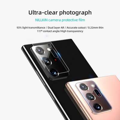 Комплект защитных пленок (2шт) на камеру NILLKIN InvisiFilm для Samsung Galaxy Note 20 Ultra - фото 3 - id-p179801443