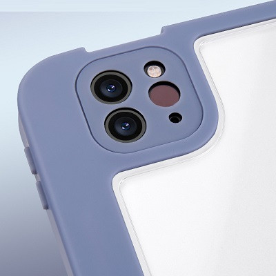 Защитный чехол Acrylic TPU Case с креплением для стилуса синий для Apple iPad Pro 11 (2021) - фото 9 - id-p179801447