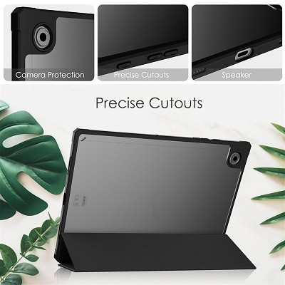 Защитный чехол Acrylic TPU Case черный для Samsung Galaxy Tab A8 - фото 3 - id-p179801469