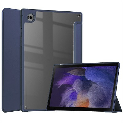 Защитный чехол Acrylic TPU Case синий для Samsung Galaxy Tab A8 - фото 1 - id-p179801470