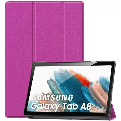 Полиуретановый чехол JFK Smart Case фиолетовый для Samsung Galaxy Tab A8 - фото 1 - id-p179801476