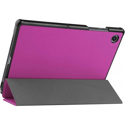 Полиуретановый чехол JFK Smart Case фиолетовый для Samsung Galaxy Tab A8 - фото 4 - id-p179801476