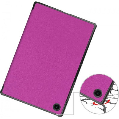 Полиуретановый чехол JFK Smart Case фиолетовый для Samsung Galaxy Tab A8 - фото 5 - id-p179801476