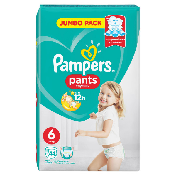 Подгузники-трусики Pampers Pants 6 (>15кг) 38шт - фото 1 - id-p179793132