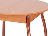 Стол круглый раздвижной М4. Кухонный раскладной стол из МДФ, фото 2