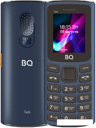 Кнопочный телефон BQ-Mobile BQ-1862 Talk (синий), фото 2