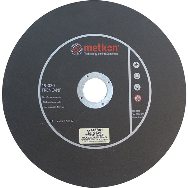 Абразивный отрезной диск TRENO-NF, Ø250 мм для цветных металлов (уп. - 10 шт.)