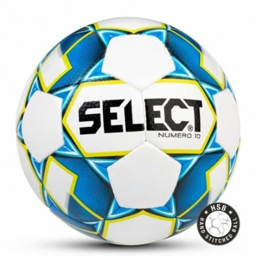 Мяч футбольный Select Numero 10 FIFA №4 white/blue/green