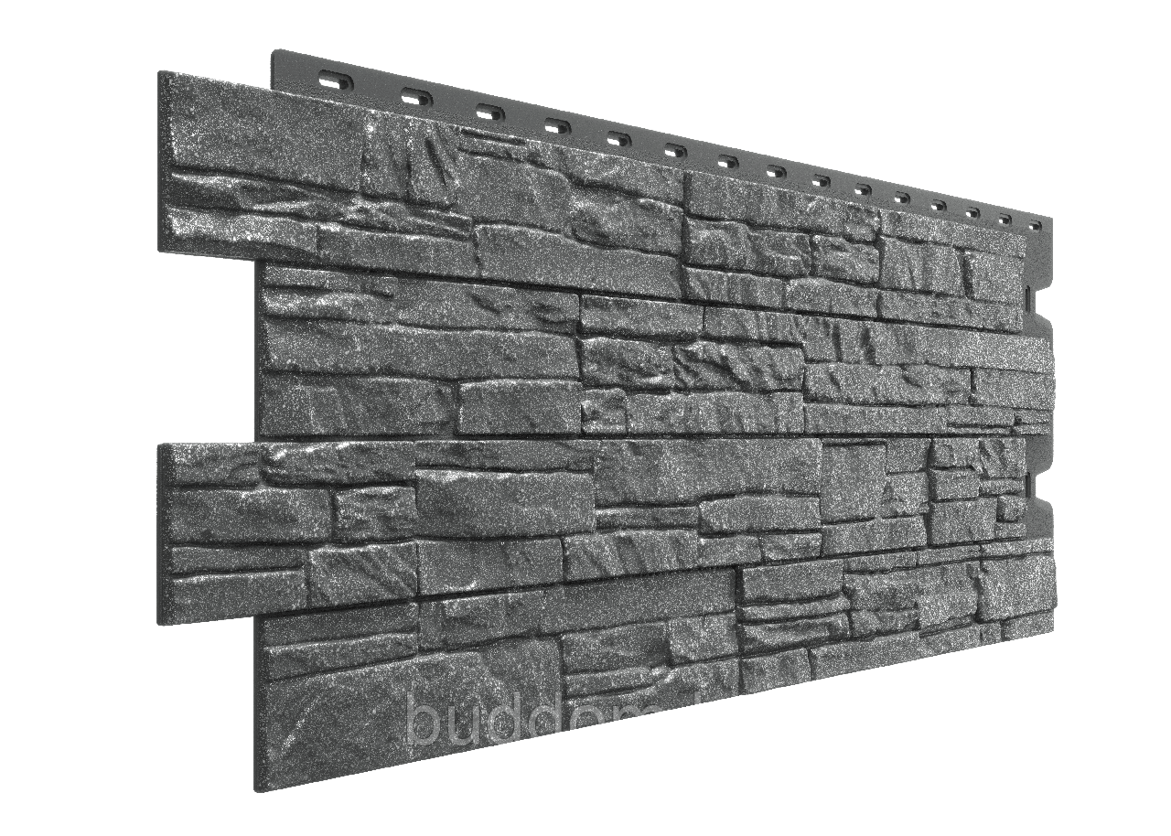 Фасадная панель Döcke STEIN (Антрацит) - фото 1 - id-p179725304