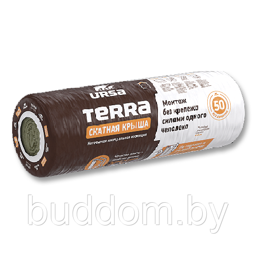 15 Утеплитель для скатных крыш URSA TERRA Маты теплозвукоизоляционные 35 QN 150 мм